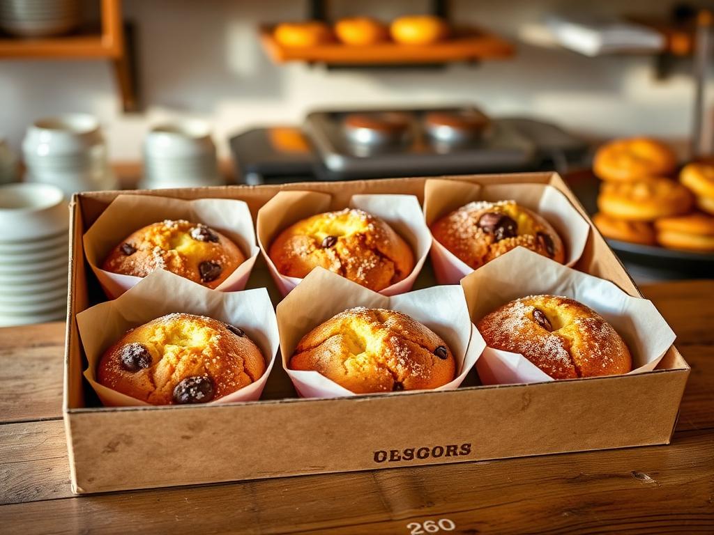 Caja de magdalenas caseras (6 uds.)