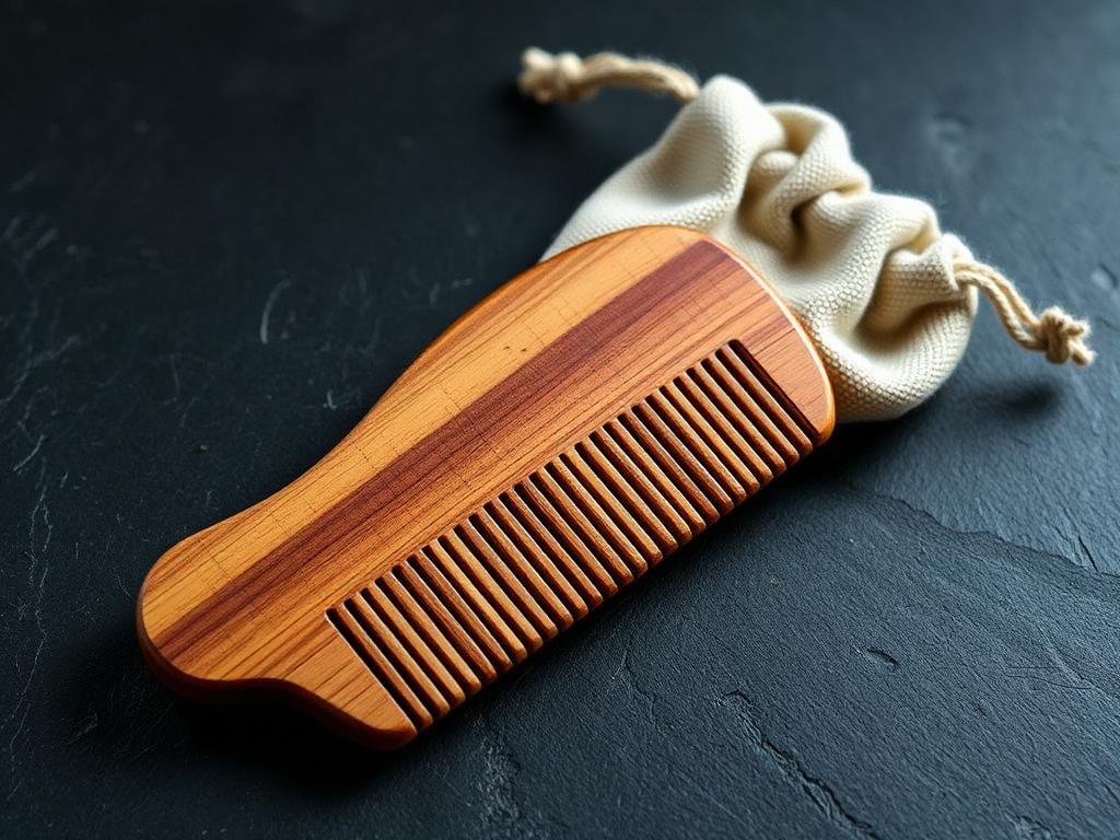 Peine de madera de peral