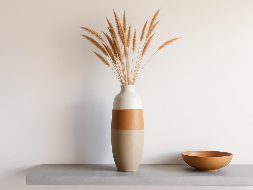 Jarrón de gres 30 cm