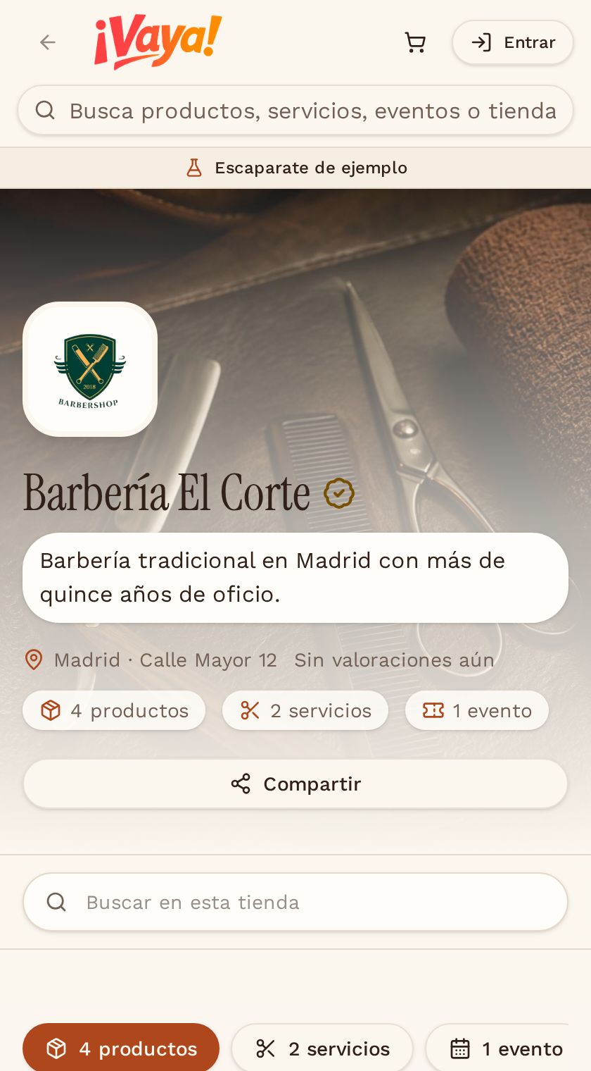 Barbería El Corte — Madrid