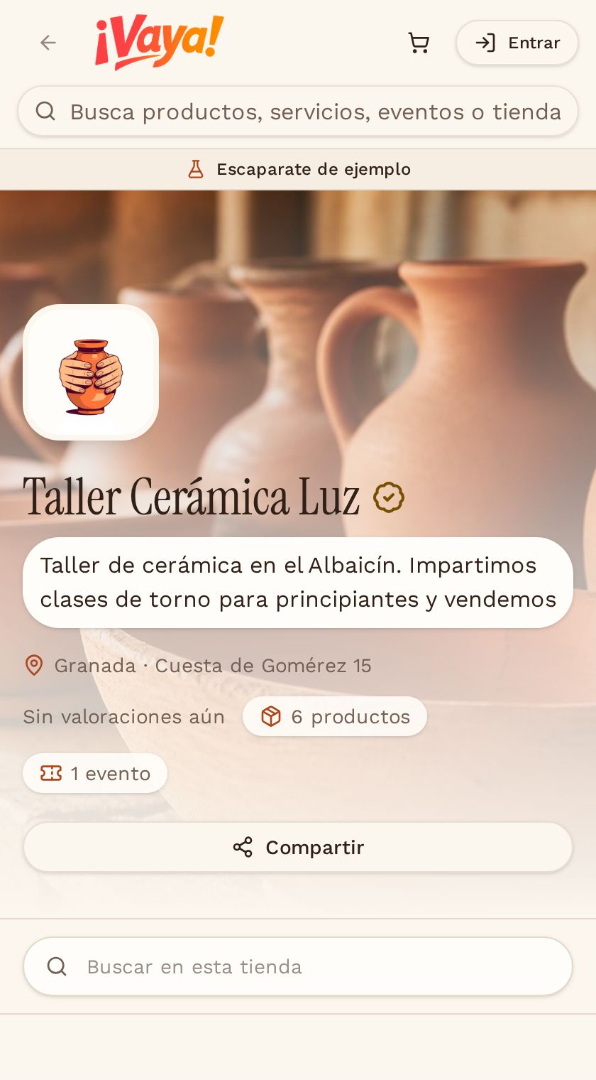Taller Cerámica Luz — Granada